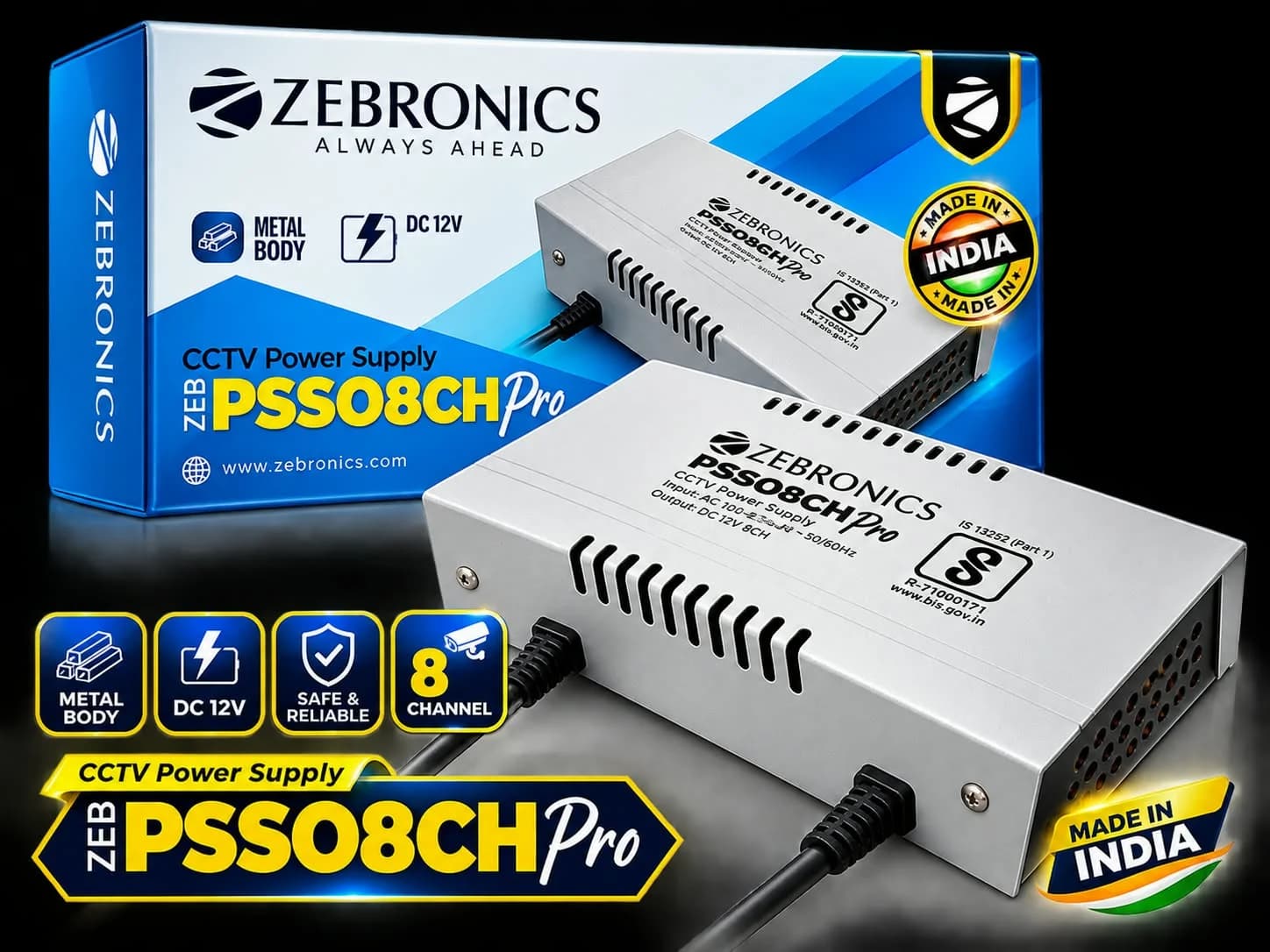 Zeb PSSO8CH Pro